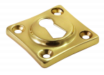 Накладка на евроцилиндр ﻿LUX-KH-RIVA OTL золото