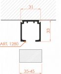 Направляющий профиль ECO RACK 1280/300