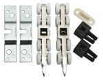 Комплект роликов для раздвижных дверей SET 8, 8 колес