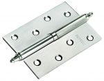 Петля стальная MS 100X70X2.5R SN мат.никель