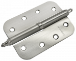 Петля стальная скругленная MS-C 100X70X2.5 SNR бел.никель