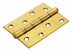 Петля стальная универсальная RS 100X70X2.5-4BB SG мат.золото