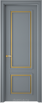 Интерне Доорс Тифани-2 3М Ral 7040 ПГ