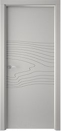 Интерне Доорс Гринвуд 2 RAL 7047 ПГ