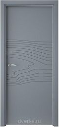 Интерне Доорс Гринвуд 2 RAL 7040 ПГ