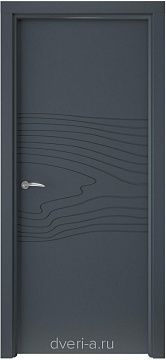 Интерне Доорс Гринвуд 2 RAL 7015 ПГ